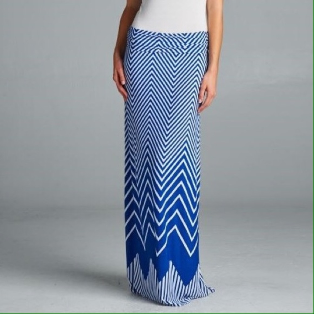 Beautiful Patterned Maxi Skirt